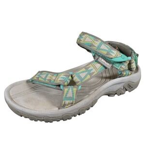 Teva Hurricane XLT2 Gray Multi Strap Outdoor Sandals Women 5 Comfortable Durable